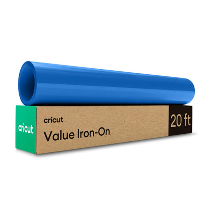 Cricut® Value Iron On, azul (12 x 20 pies) - turquesa - 240 inches