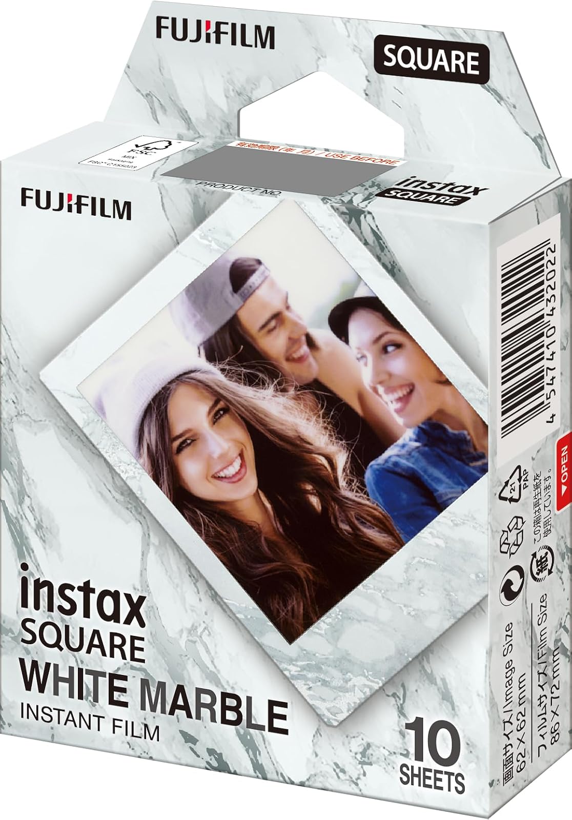 instax Película Fujifilm Square Marble
