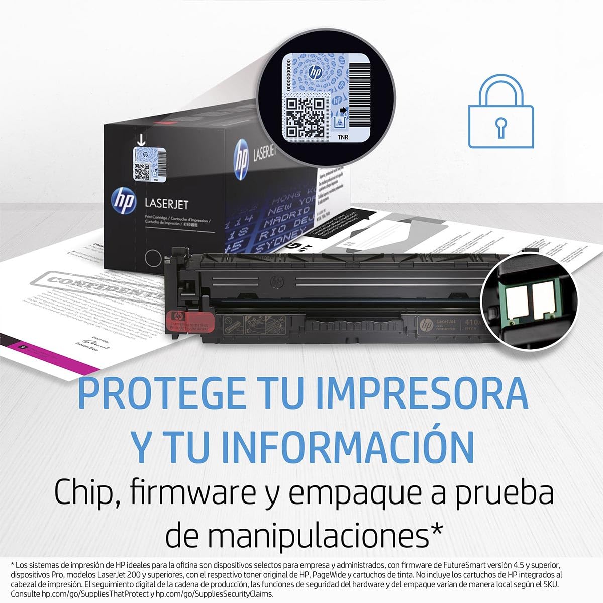 HP Kit de Recarga de tóner Laser 103A Negro Original, Neverstop Laser 1000a/w/n Printer Neverstop Laser MFP 1200a/w/nw Printer, Rendimiento hasta 2500 páginas (W1103A)