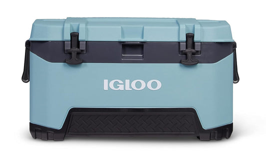 Igloo BMX - Enfriador de 72 Cuartos con tecnología Cool Riser, Regla de Pescado y Puntos de Amarre