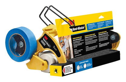 3M Scotch Hand Masker M3000 - Kit dispensador de cinta de pintor y película de enmascaramiento, protege las superficies de salpicaduras de pintura, incluye cinta de pintor y película de