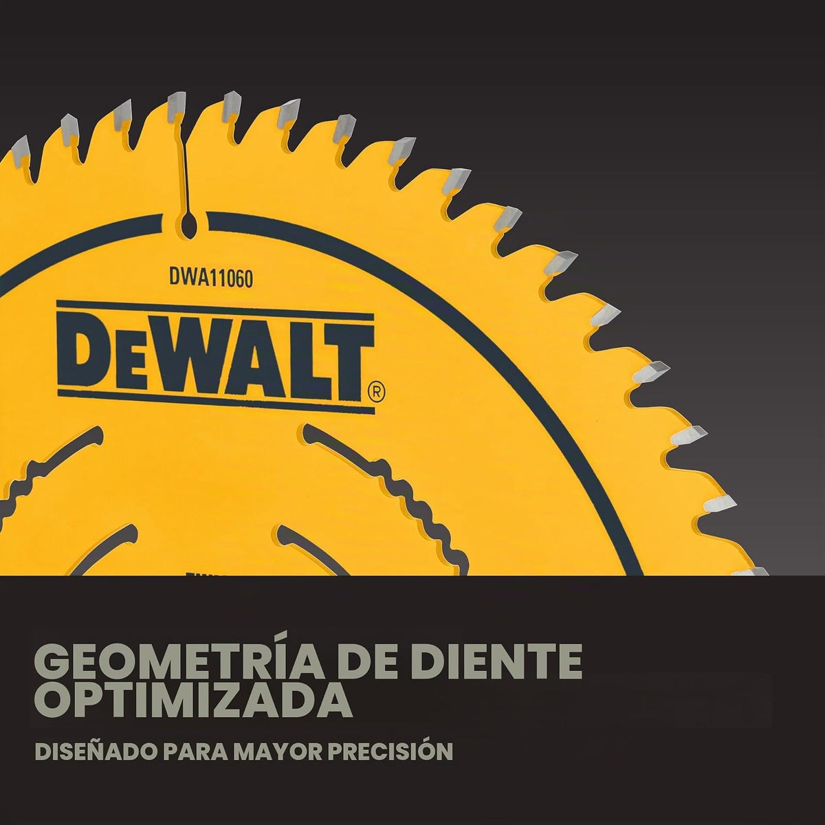 DEWALT Disco de corte para sierra circular 10", 60 dientes (DWA11060)