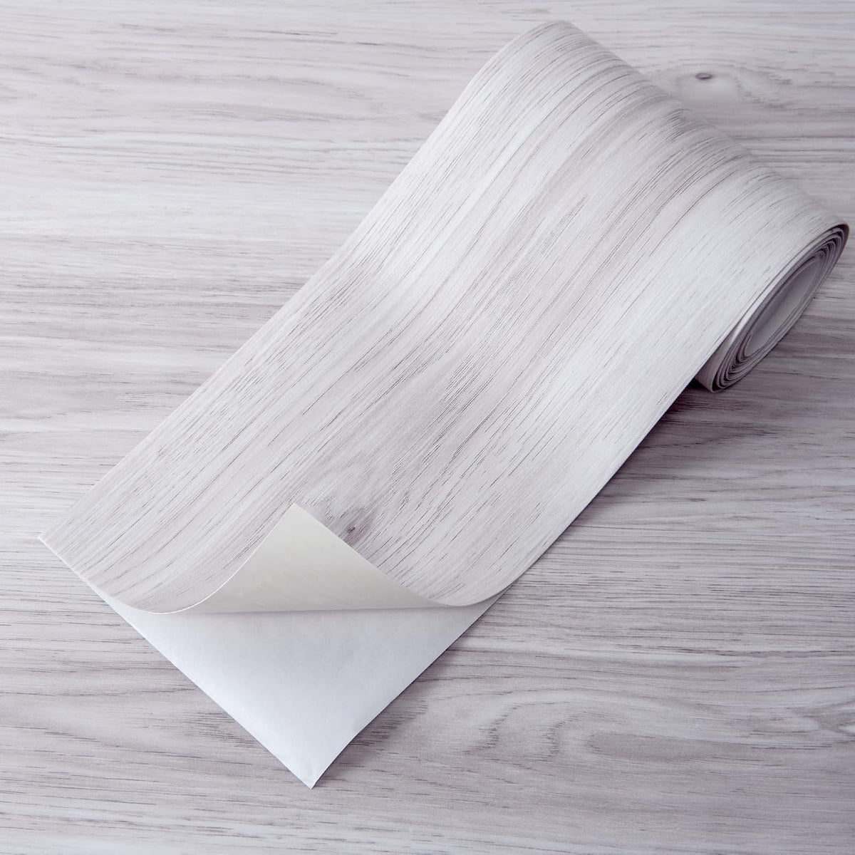 Art3d - Azulejos de piso de 15 pies cuadrados para despegar y pegar, 10 piezas de lujo para pisos de vinilo con aspecto de madera, calcomanía e impermeable para recámara, sala de estar, cocina, blanco - Blanco - Gris