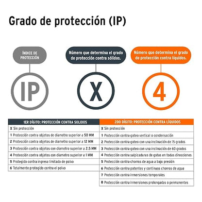 Truper Expert LINA-3DN, Linterna de pilas, 530 lúmenes, LED Cree alta luminosidad