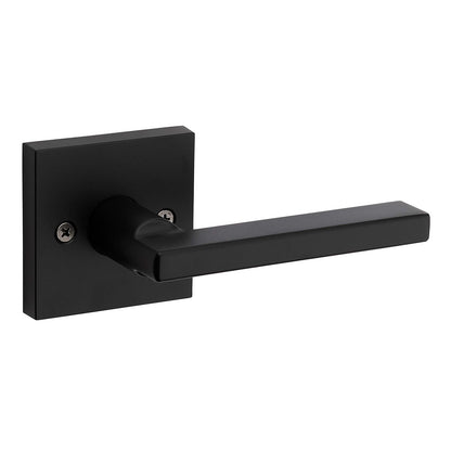 Kwikset 91570-029 Halifax - Palanca cuadrada semifalsa, (Halifax), none, Acero negro