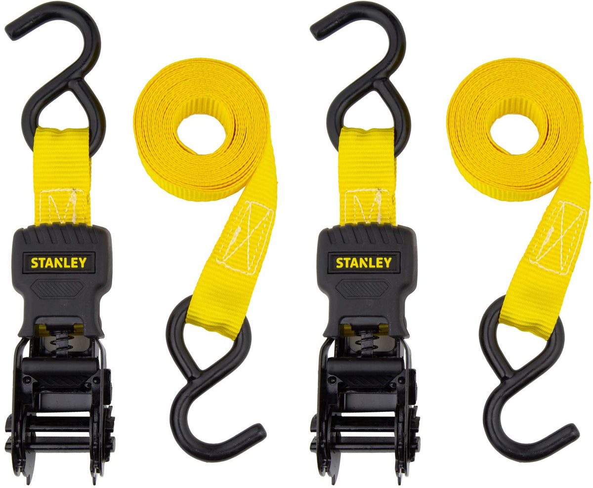 Stanley S10002 - Juego de Correas de carraca (2 Unidades, 1 Pulgada x 10 pies)