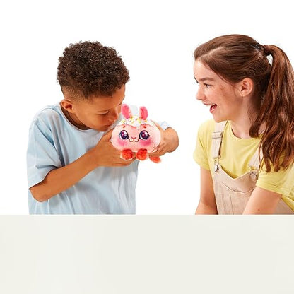 Cookeez Makery - Horno Mágico para Hornear, Peluche Sorpresa Aromático a Canela, Oven Playset Cinnamon Treatz Rosa - Set Interactivo con Masa, Moldes y Accesorios