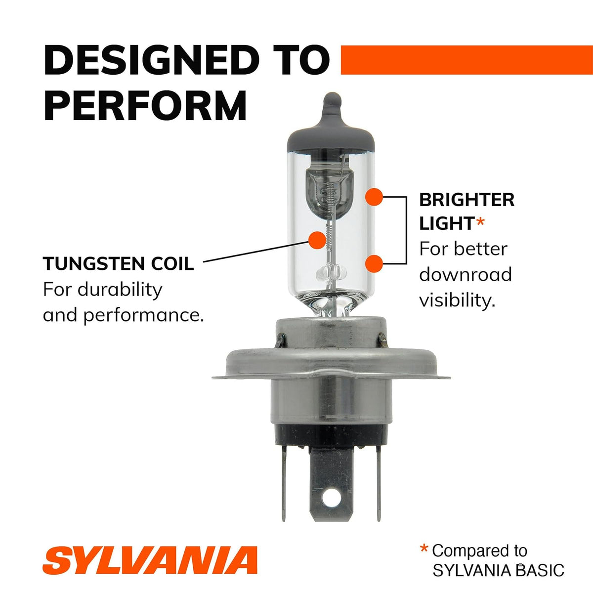 Sylvania Foco H4/9003 XtraVision 9003XV.BP