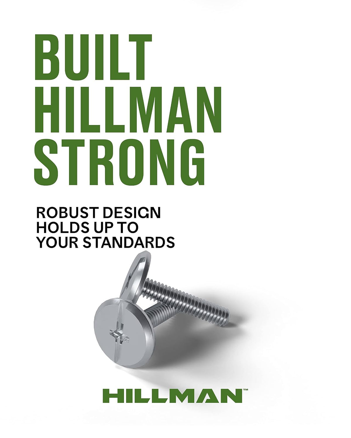 Hillman 831493 Stainless Steel Hurricane Bolts (1/4" x 1-1/2") - 100 pieces