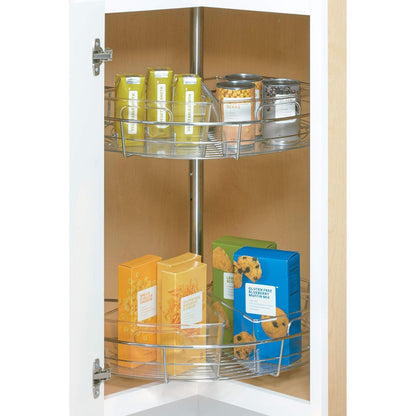 InterDesign Lazy Susan Cabinet Binz, Clear