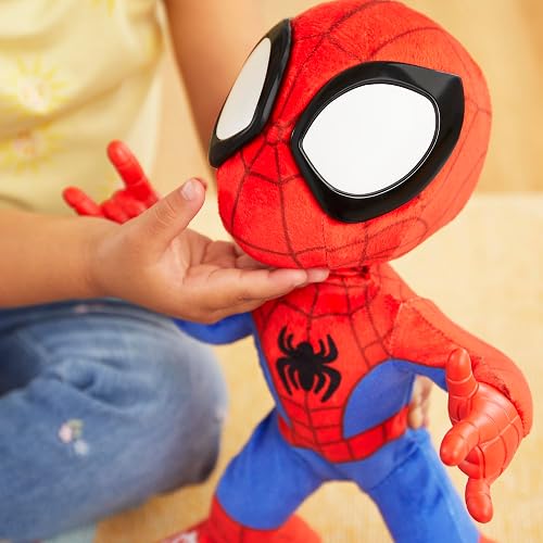 Marvel Hasbro Spidey Peluche Interactivo Baila y Gatea