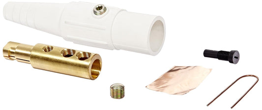 2/0-4/0 enchufe macho blanco 600V/400A 1P1W enchufe estilo CAM