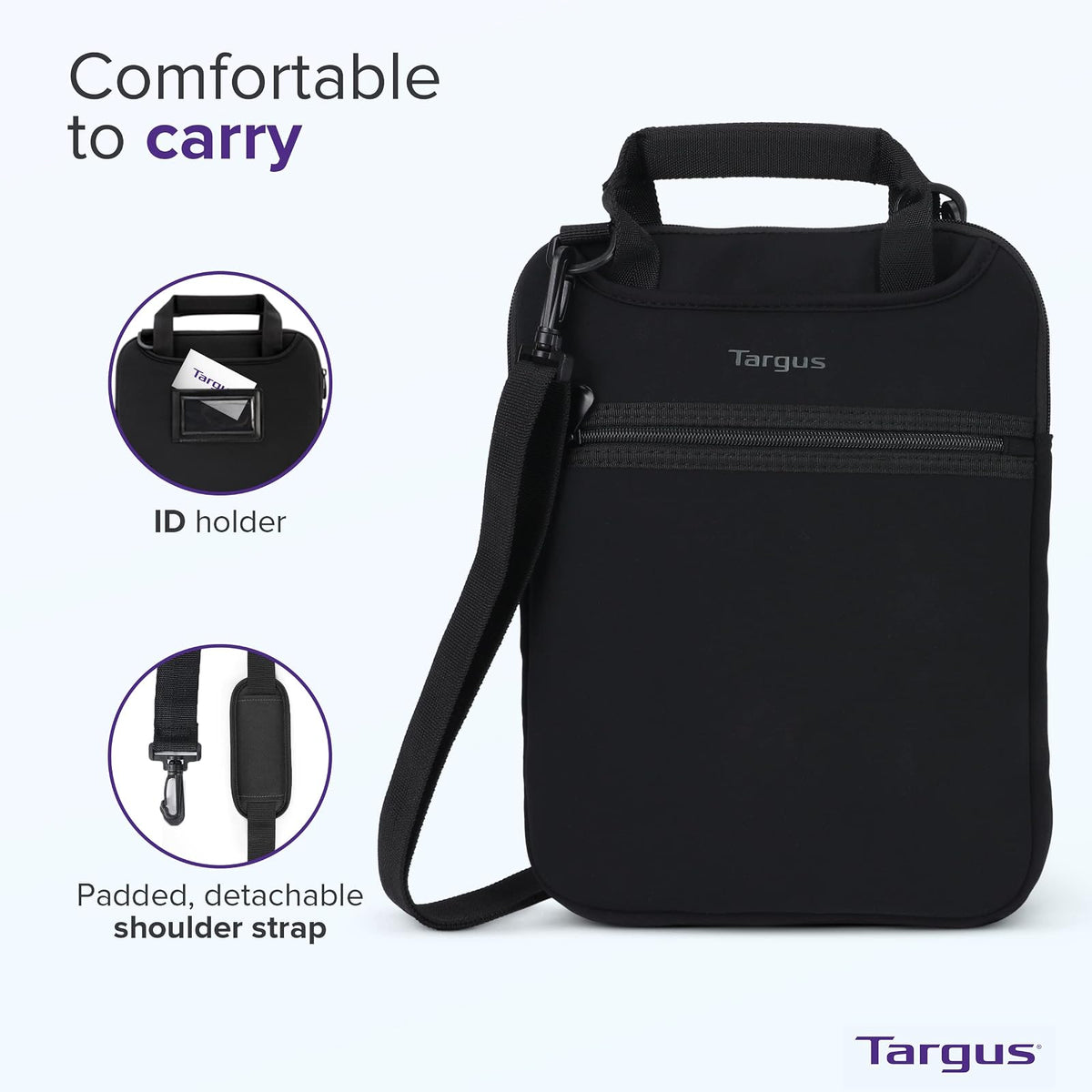 Targus Maletín TSS912 para Laptop 12", Negro
