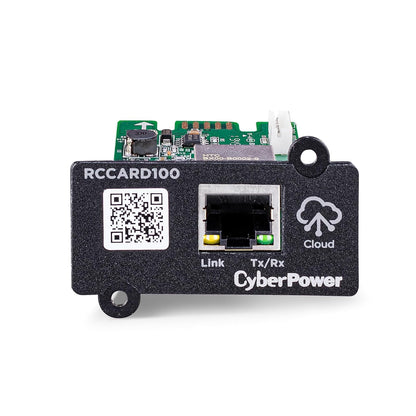 CyberPower RCCARD100, Tarjeta de Administración Remota para UPS, Monitoreo en la Nube, Plug-and-Play