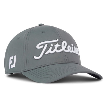 Titleist Tour Performance Golf Hat Gorra de béisbol Hombre - Talla Única - Carbón - Blanco