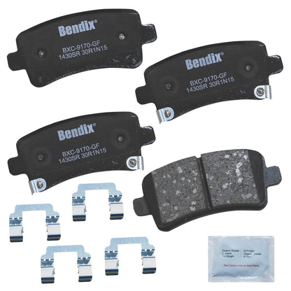 Bendix Priority1 Pastillas de Freno Traseras de Cerámica - CFC1430SR