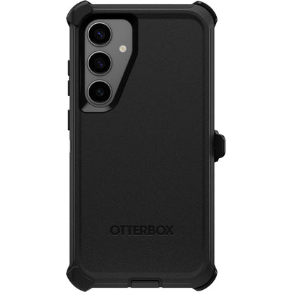 OtterBox Bleachers Defender Series Funda - Una Sola Unidad se envía en Bolsa de plástico, Ideal para Clientes de Negocios, Negro, Resistente y Duradero, con protección de Puerto, Incluye Soporte de