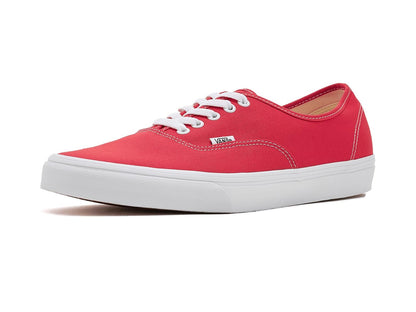 Vans Authentic Tenis Clásicos de Lona Unisex - 22.0 cm - ROJO