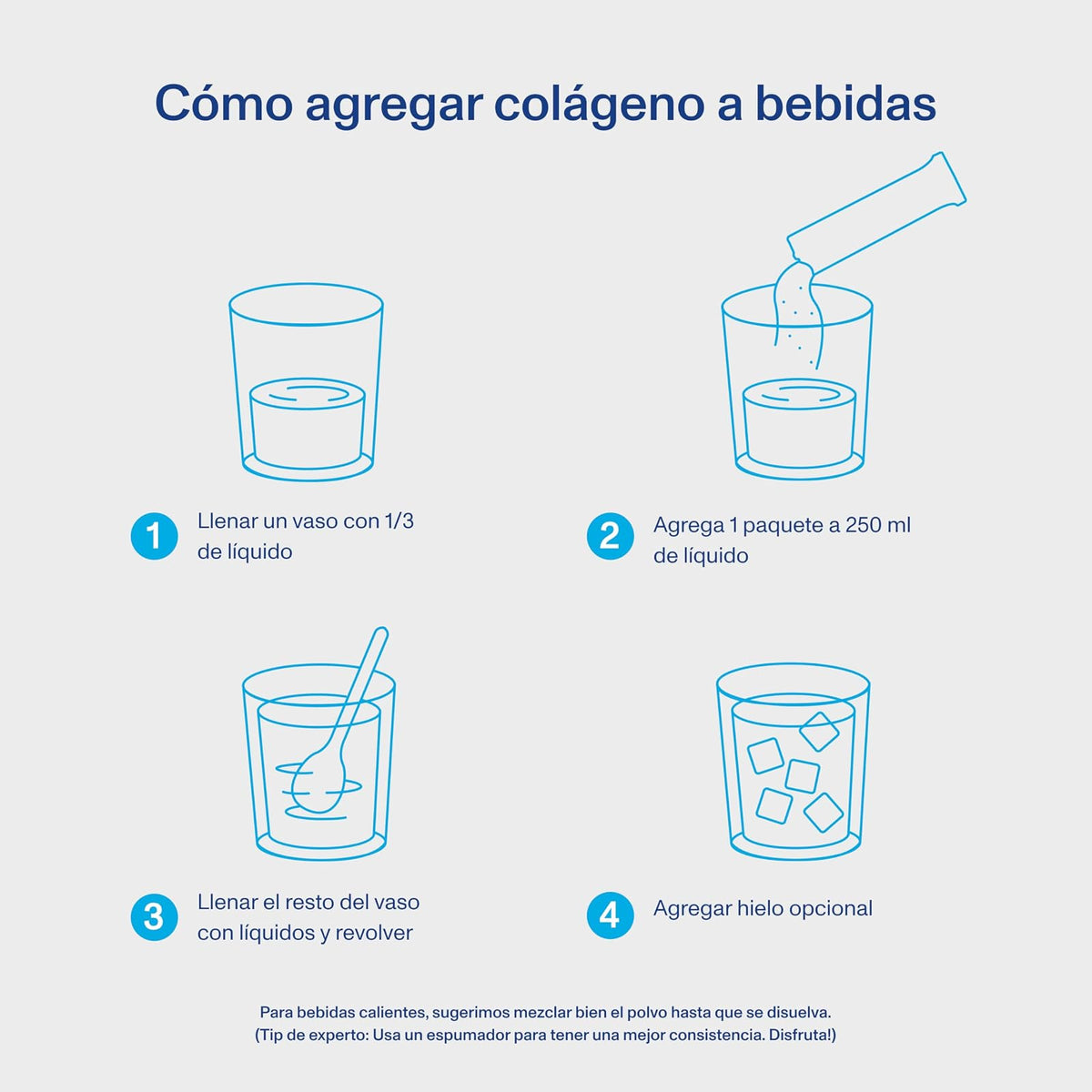 Vital Proteins Péptidos de Colágeno Bovino Sin Sabor Caja con 20 Sobres de 10g