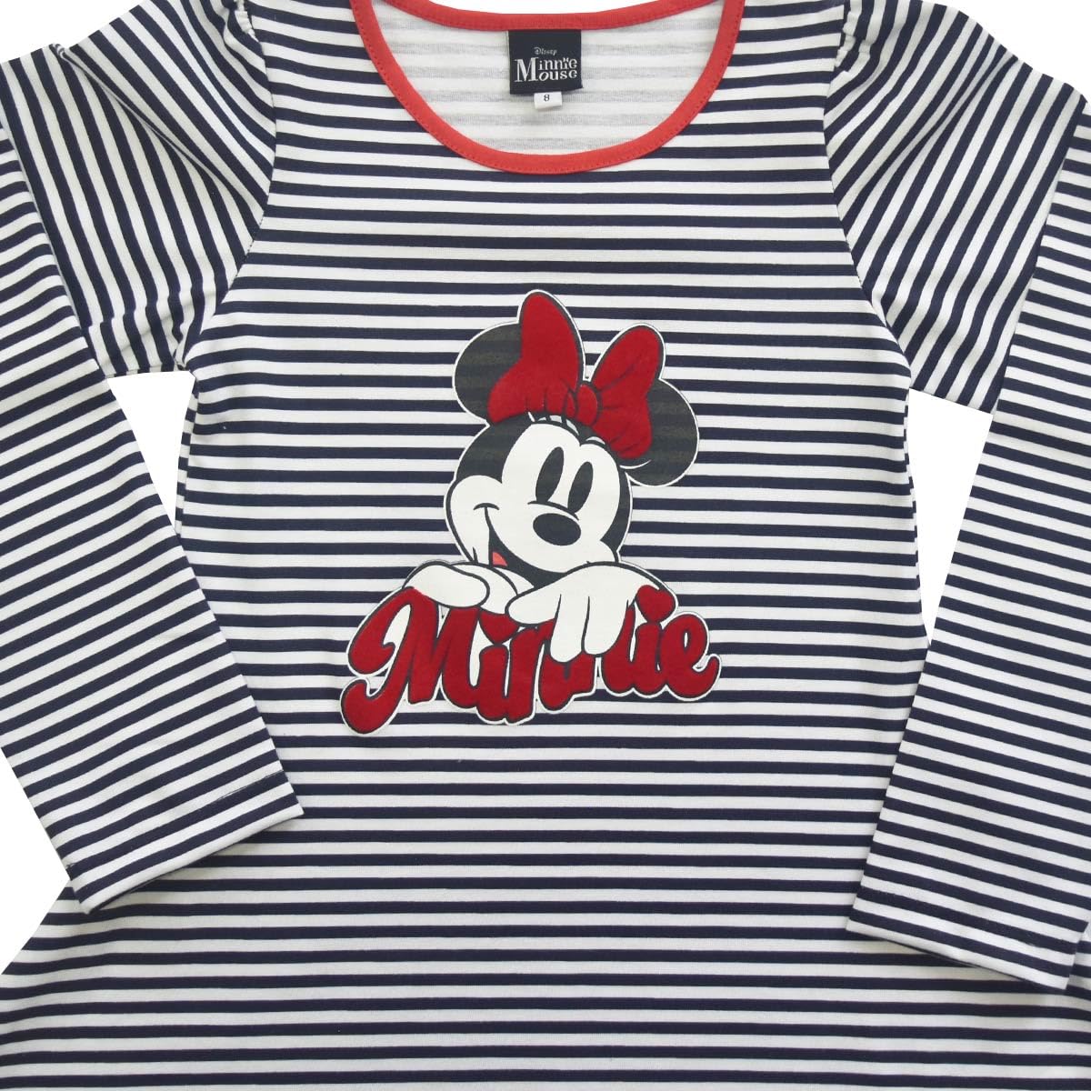 Disney Vestido Manga Larga Minnie Mouse para Niña