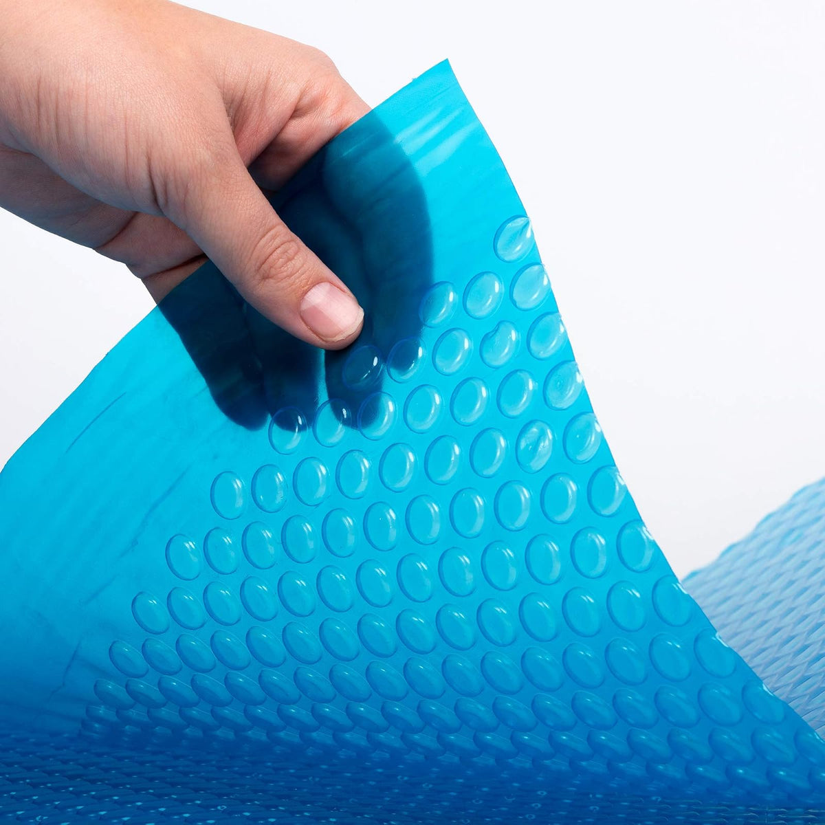 Blue Wave NS115 - Manta solar de 8 mil para piscinas redondas sobre el suelo, 6,4 m, color azul