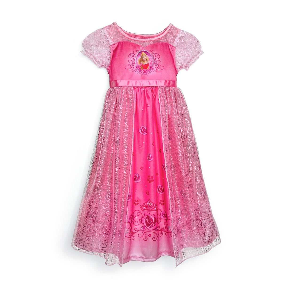 Disney Princesas Bata para Dormir tipo Vestido para Niña - Aurora - 3 Años