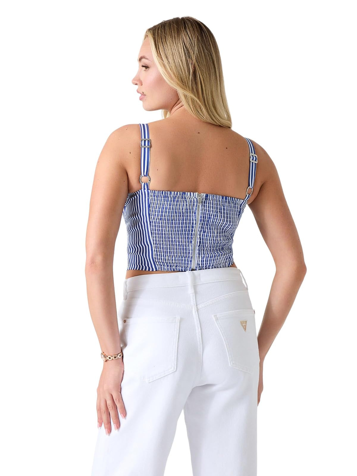 Guess Playera Bustier Tecla para Mujer