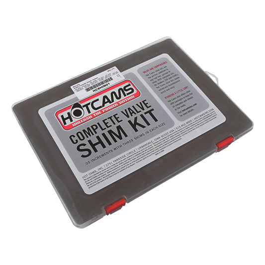 Hot Cams - Kit completo de cuña HCSHIM01 para Honda CRF Kawasaki KX Suzuki | Repuesto OEM, compatible con CRF 150R CRF 150RB CRF 250R, reemplaza Western Powersports 68-2073, para bicicleta de suciedad