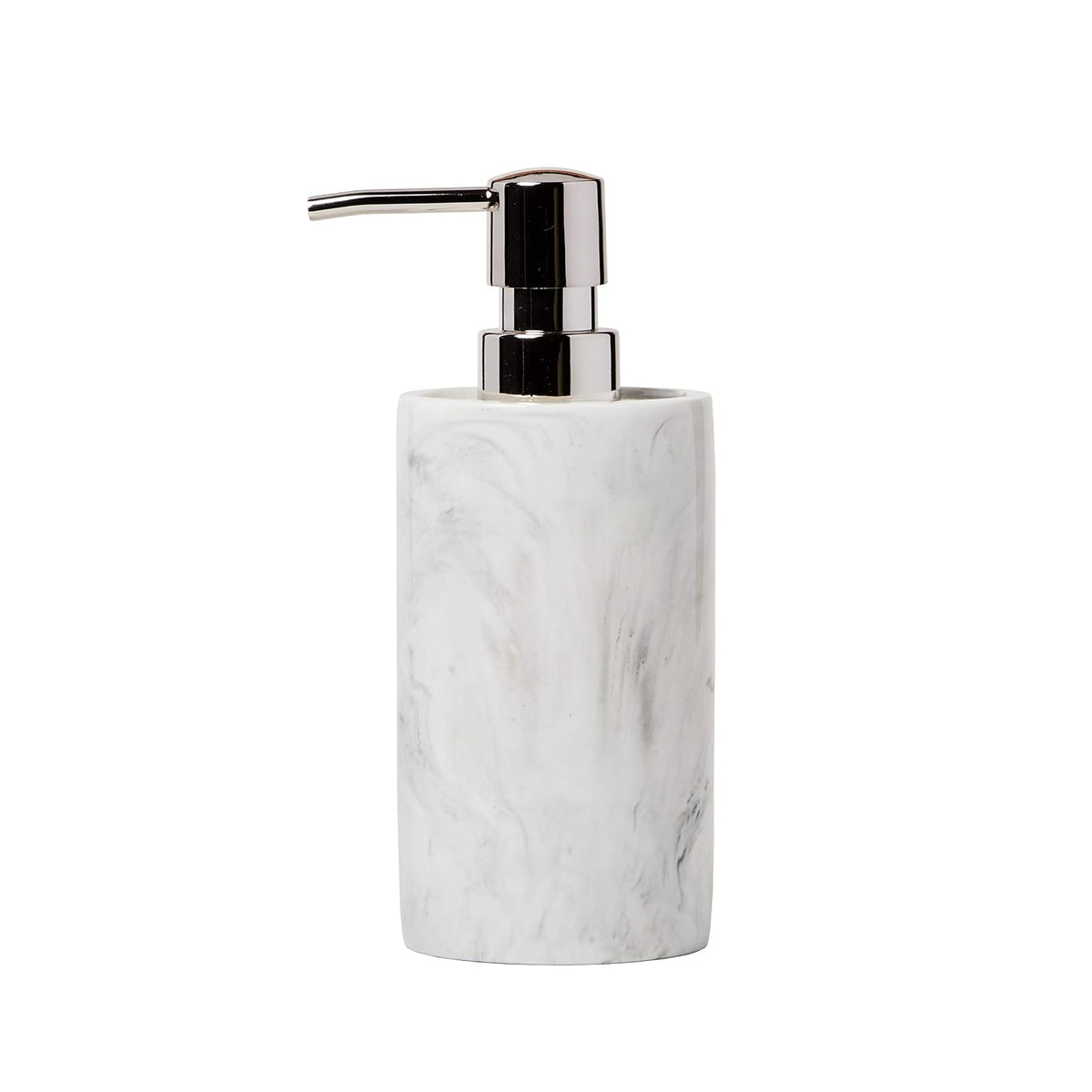 SKL Home by Saturday Knight Ltd. Remolino de mármol, Dispensador de loción/jabón, Blanco, 1
