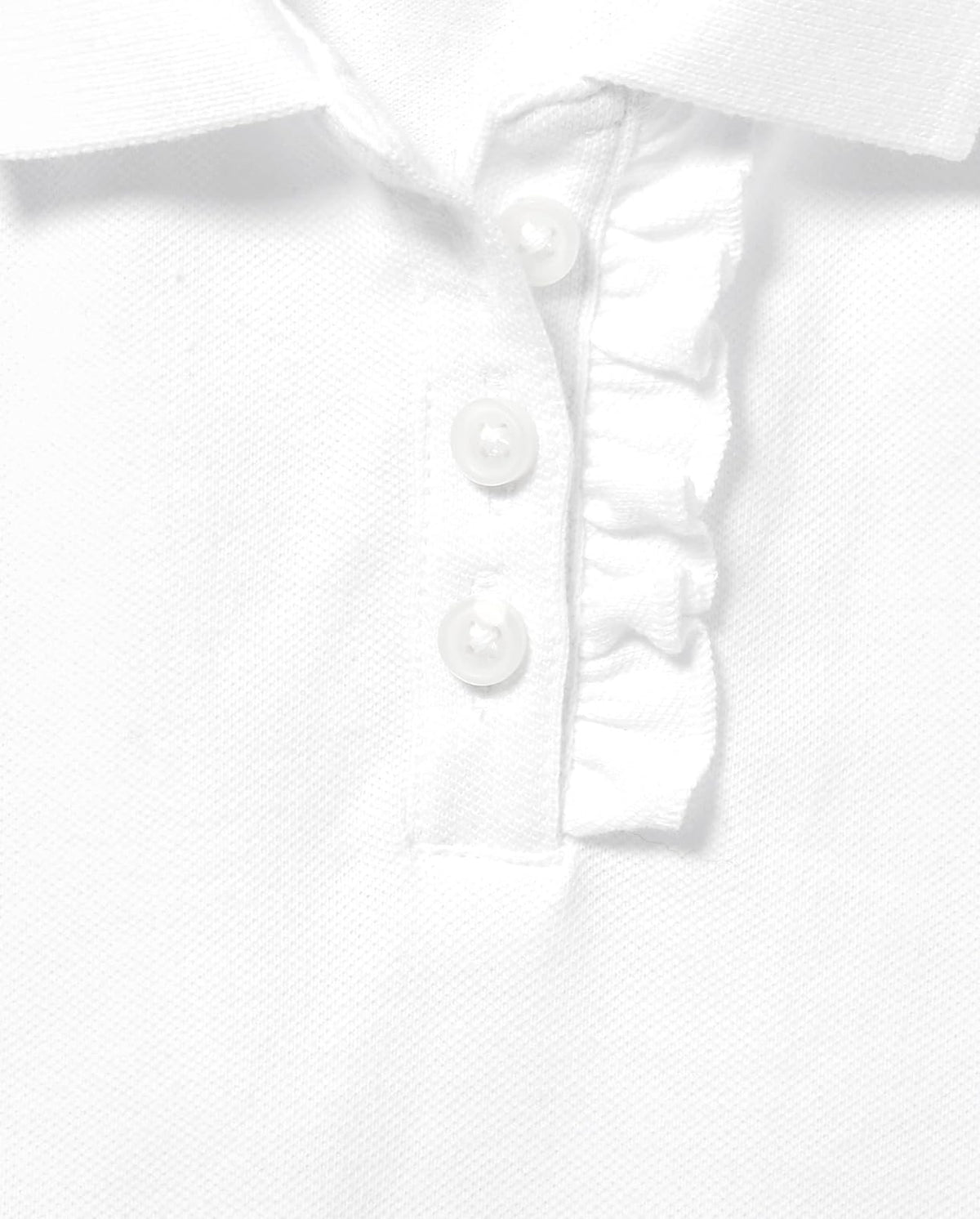 The Children's Place Paquete de 5 Polos de piqué para niñas Camisa de Polo para Niñas