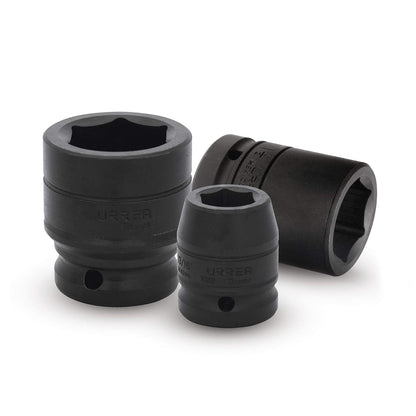 Urrea 7440H Dado de impacto cuadro de 1/2", 6 puntas, en pulgadas, 1-1/4"