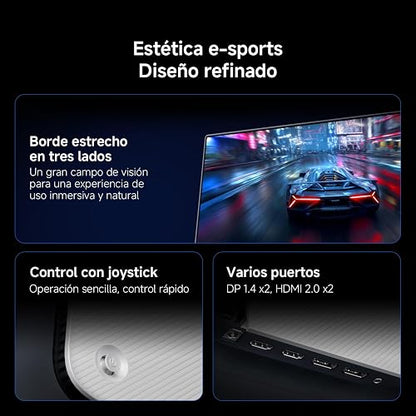 XIAOMI 2K Gaming Monitor G27Qi 2026 27 Pulgadas Panel IPS | QHD (2560 * 1440) 200Hz, 1ms GTG, AMD Freesync, Amplia Gama de Colores 100% sRGB, Certificación Low Blue Light, Soporte VESA
