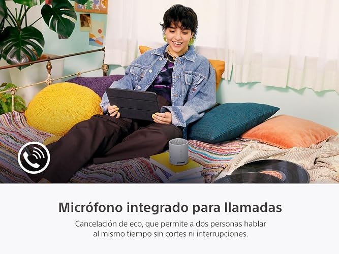 Bocina inalámbrica portátil Sony XB100 Sonido Potente y nítido