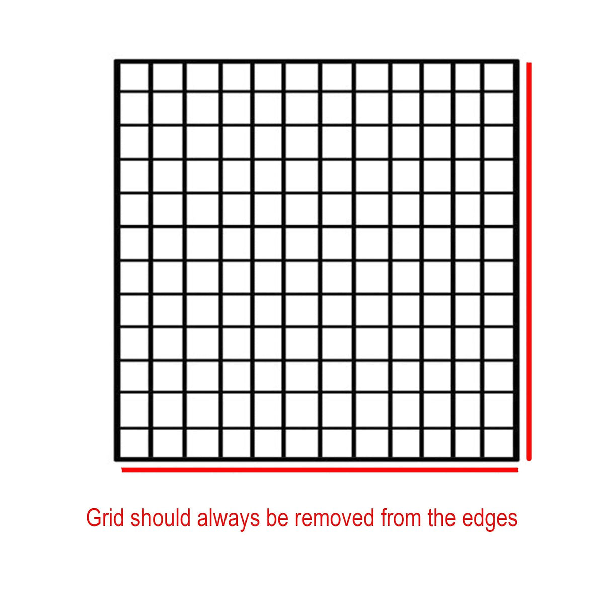 Fotodiox Pro Cuadrícula Eggcrate para 24x24" Softbox - para EZ-Pro & Pro Standard Softboxes - 50 Degrees 2x2x1.5" Openings