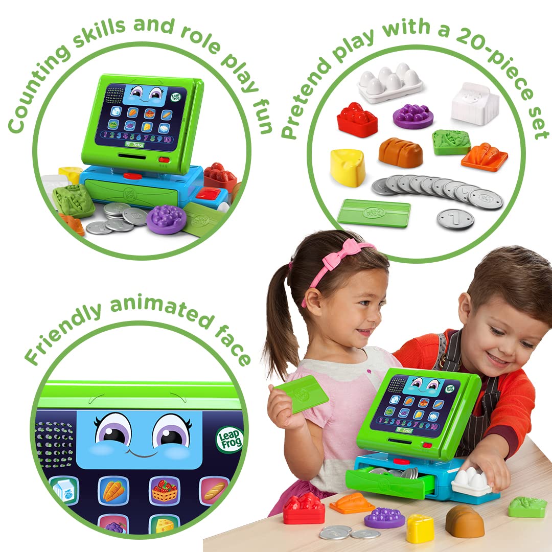 LeapFrog Count Along - Caja registradora, Color Verde