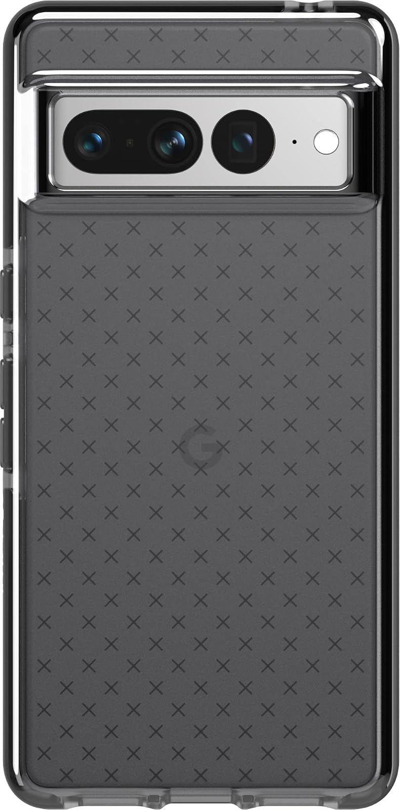 Tech21 Google Pixel 7 Pro EVO Check - Funda Ultra Protectora para teléfono con protección contra caídas múltiples de 15 pies