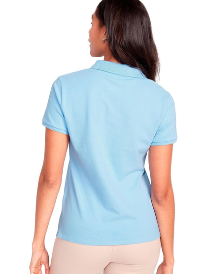 OLD NAVY Playera Mujer, Azul, Chico