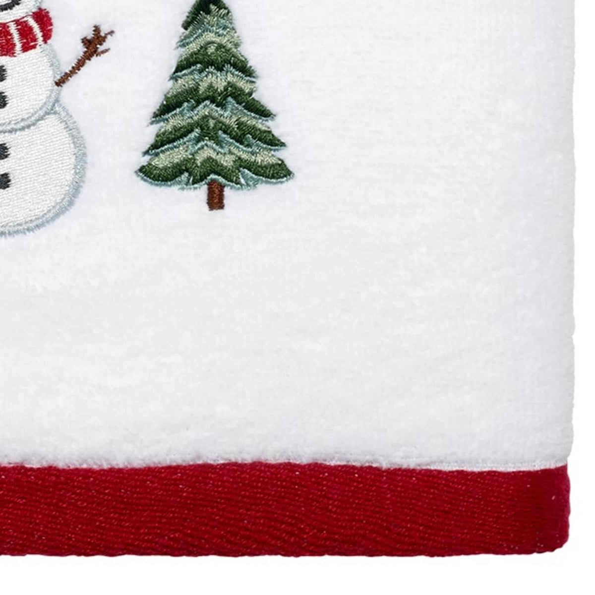 Avanti Linens - Toallas de Mano, Esenciales de baño Suaves y absorbentes, decoración del hogar de día Festivo (colección de muñeco de Nieve de Invierno, Paquete de 2)