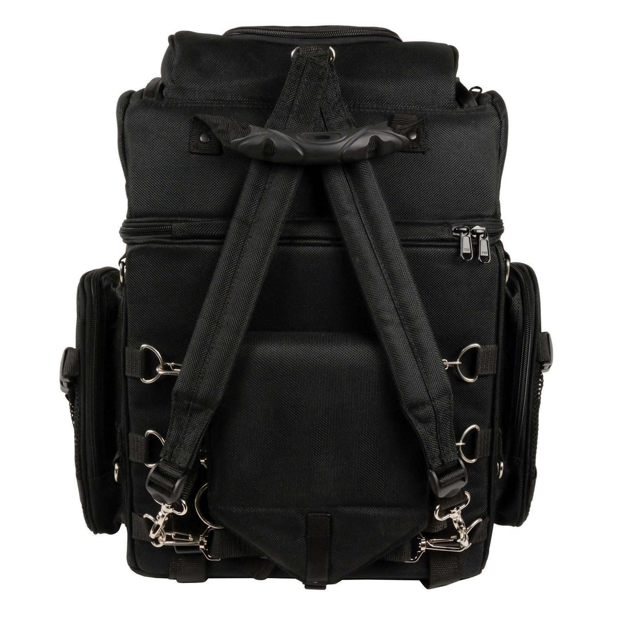 Shaf International SH689 Black Large 1200D Nylon Sissy Bar Bag