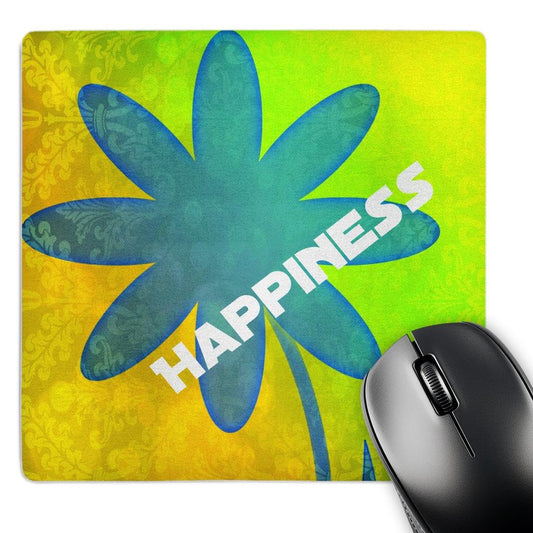 3dRose 8 x 8 x 0.25 Inches Citrus Colors Happiness Flower, Floral Art, Inspirational Mouse Pad (mp_55680_1)
