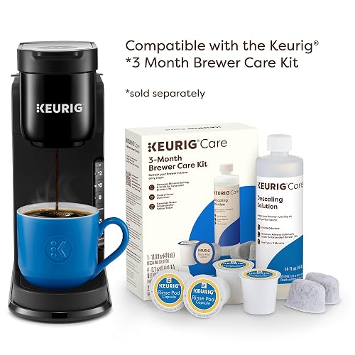 Keurig K-Express - Cafetera K-Express para cápsulas de una sola porción, 3 tamaños de preparación, función de botón fuerte, depósito extraíble de 40 onzas, color negro