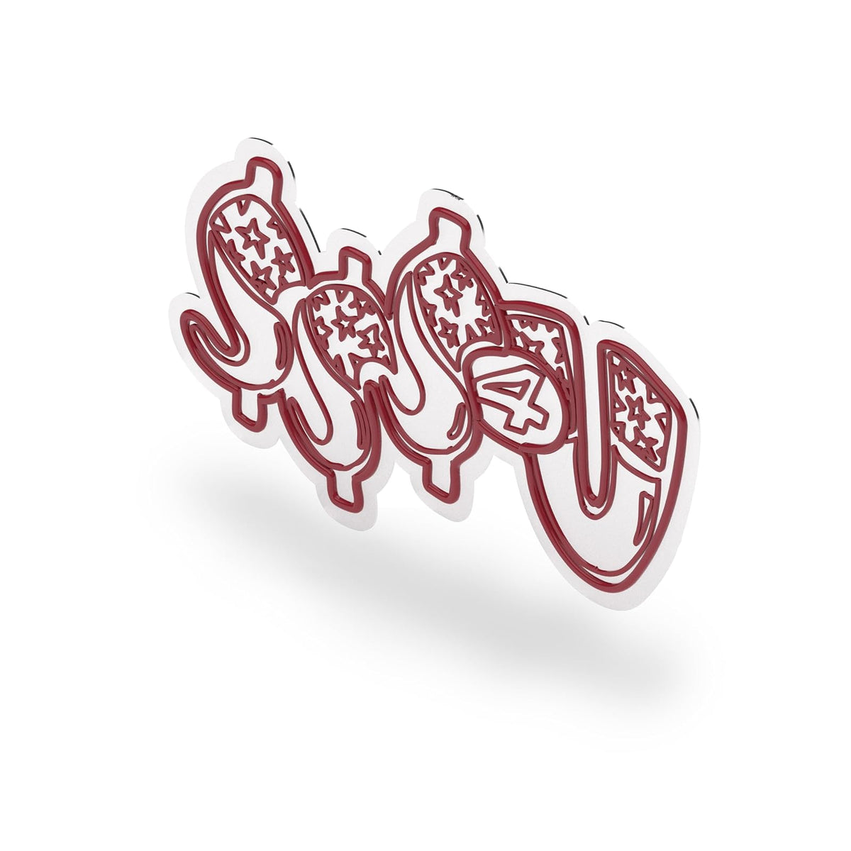 Signo de neón con texto en inglés "Someme SEXY SGS" para ti