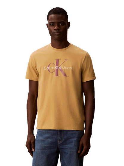 Calvin Klein Camiseta Camiseta para Hombre - Antílope - CH