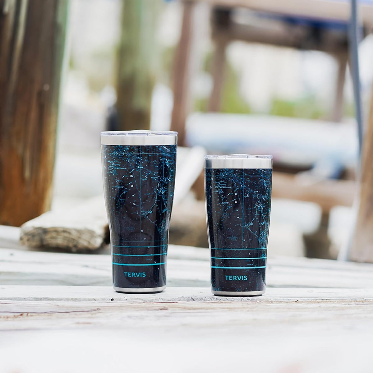 Tervis Traveler NFL Philadelphia Eagles - Super Bowl LIX Champions - Vaso de viaje con triple aislamiento que mantiene las bebidas frías y calientes, 30 onzas, acero inoxidable