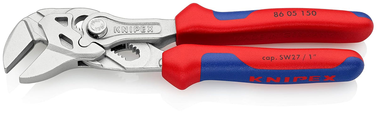 Knipex 86 05 150 Tenaza Llave Pinza Y Llave En Una Sola Herramienta Cromado 150 Mm
