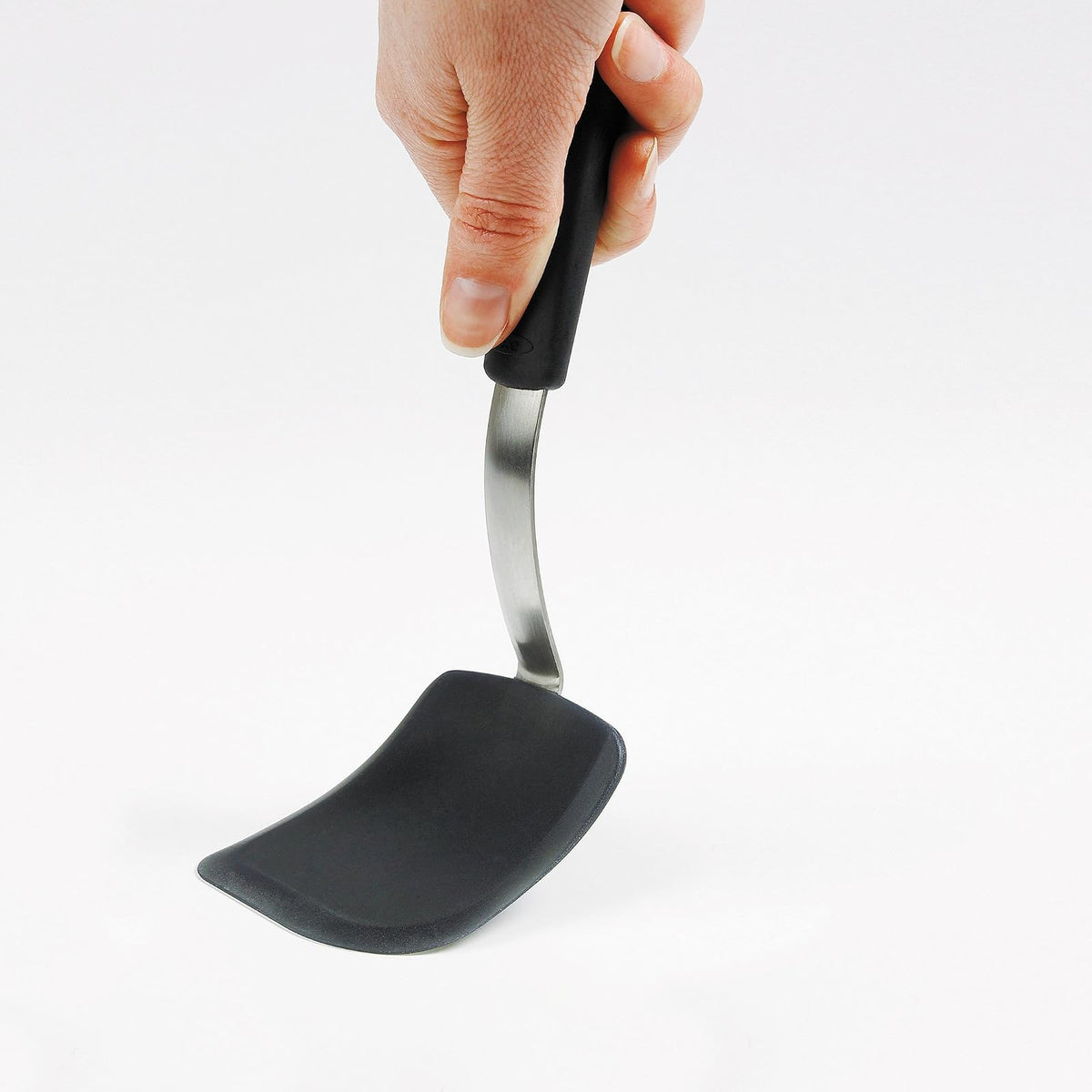 OXO Good Grips 1147100 Silicone Cookie Spatula, 4 pulgadas/10.16 cm, Gris