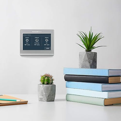 Termostato Wi-Fi Smart Color programable 7 días Honeywell Home | RTH9585WF1004 programable para 7 días, visualización táctil, Energy Star, Alexa Ready