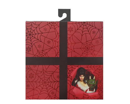 NECA - Figura de acción de Navidad Muy aterradora de Elvira, 8 Pulgadas