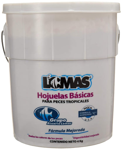 Wardley Alimento en Hojuelas para Peces Tropicales - 4 kg (Paquete de 1)