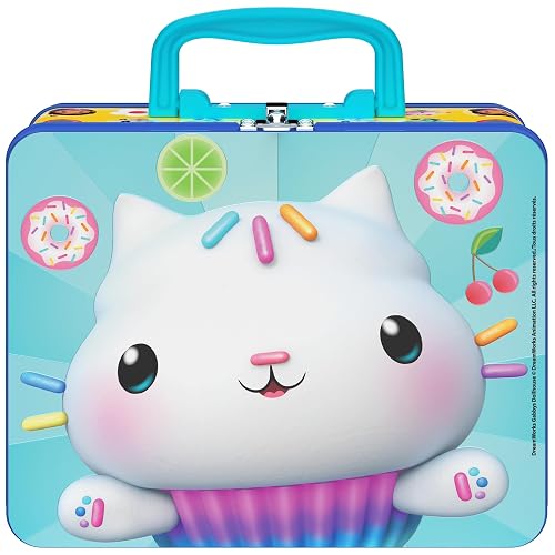 Spin Master Games Gabby's Dollhouse, rompecabezas de 24 piezas con estuche